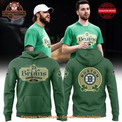 Boston Bruins St Patrick’s Day 2025 Limited Edition Hoodie