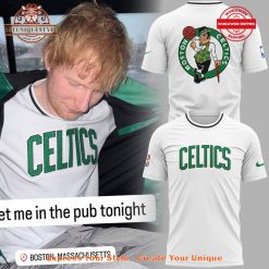 Boston Celtics Ed Sheeran Special New Shirt