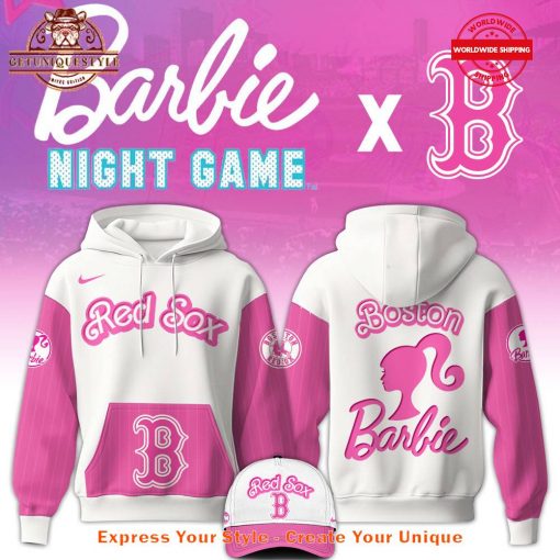 Boston Red Sox MLB x Barbie Night Game Limited Edition 2025 Hoodie