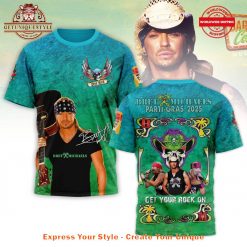 Bret Michaels Parti Gras 2025 Get Your Rock On Shirt