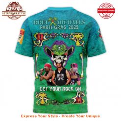 Bret Michaels Parti Gras 2025 Get Your Rock On Shirt