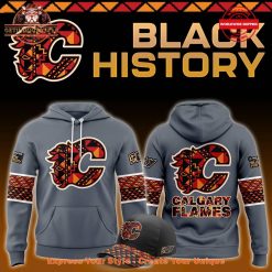 Calgary Flames Black History Month Limited Hoodie