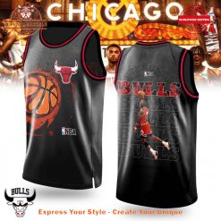 Chicago Bulls Michael Jordan Legend Basketball Jersey