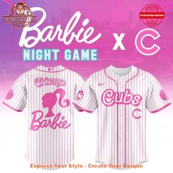 Chicago Cubs MLB x Barbie Night Game Limited Edition 2025 Jersey