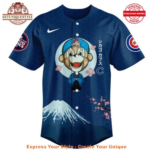 Chicago Cubs World Tour Tokyo Series 2025 Baseball Jersey