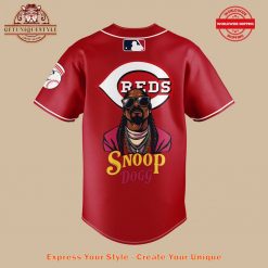 Cincinnati Reds Snoop Dogg PostGame Concert Limited Edition Baseball Jersey