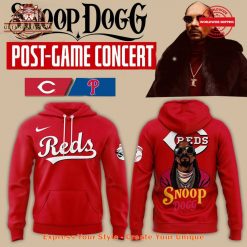 Cincinnati Reds Snoop Dogg Post-Game Concert Special New 2025 Hoodie