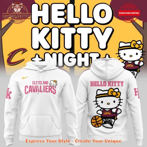 Cleveland Cavaliers x Hello Kitty Night 2025 Hoodie