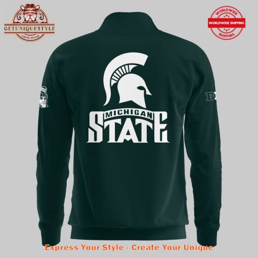 Coach Tom Izzo Michigan State Spartans B1G Coach Of The Year Quarter Zip Sweatshirt