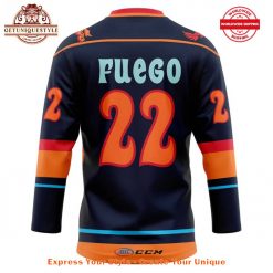 Coachella Valley Firebirds Fuegos Birthday 2025 Hockey Jersey