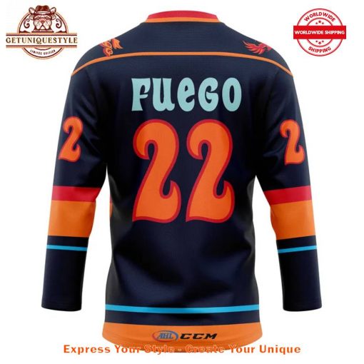 Coachella Valley Firebirds Fuego’s Birthday 2025 Hockey Jersey