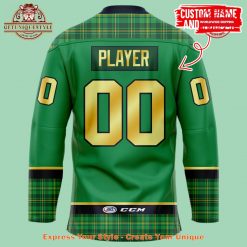 Coachella Valley Firebirds St Patricks Day 2025 Hockey Jersey