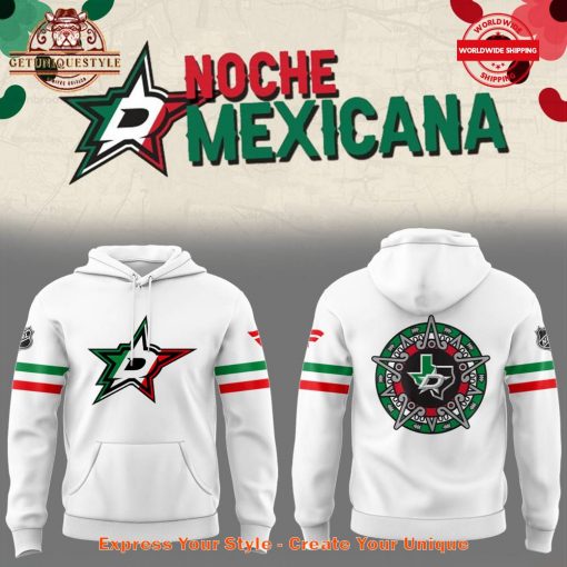 Dallas Stars Noche Mexicana 2025 Limited Edition Hoodie