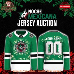 Dallas Stars x Noche Mexicana 2025 Hockey Jersey