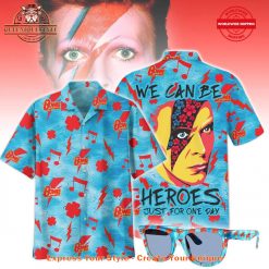 David Bowie We Can Be Heroes Hawaiian Shirt