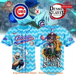 Demon Slayer x Chicago Cubs Limited Edition Jersey