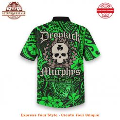 Dropkick Murphys St Patrick's Day Tour 2025 Special Hawaiian Shirt