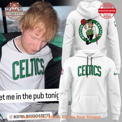 Ed Sheeran Boston Celtics Limited Edition Hoodie