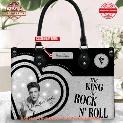 Elvis Presley The King Of Rock N Roll Handbag