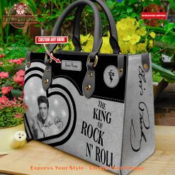 Elvis Presley The King Of Rock N Roll Handbag