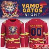 Florida Panthers Vamos Gatos Night 2025 Hockey Jersey