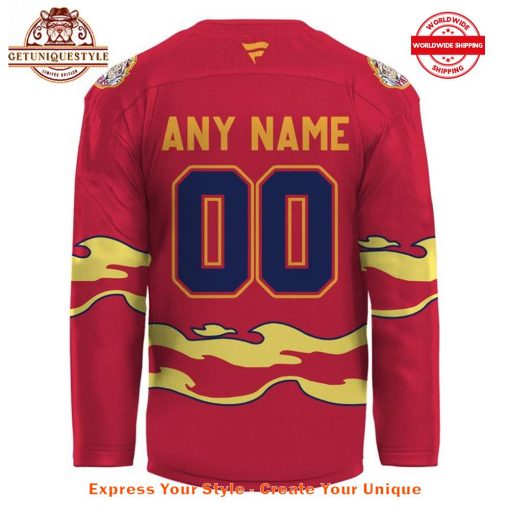 Florida Panthers Vamos Gatos Night 2025 Hockey Jersey