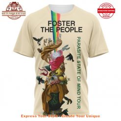 Foster The People Paradise State Of Mind Tour Limited Shirt