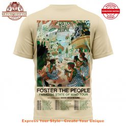 Foster The People Paradise State Of Mind Tour Limited Shirt