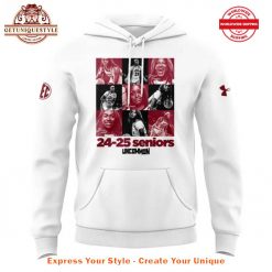 Gamecocks Women’s Basketball 24-25 Senior White Hoodie