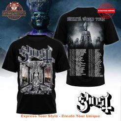 Ghost Band Skeletal World Tour 2025 Merch Collection