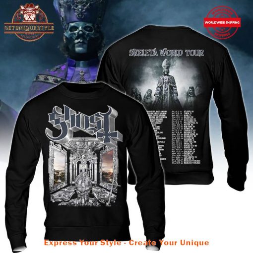 Ghost Band Skeletal World Tour 2025 Merch Collection