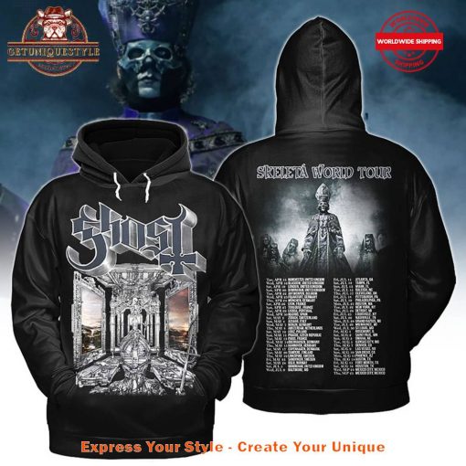 Ghost Band Skeletal World Tour 2025 Merch Collection