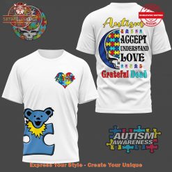 Grateful Dead Autism Awareness Accept Understand Love Shirt