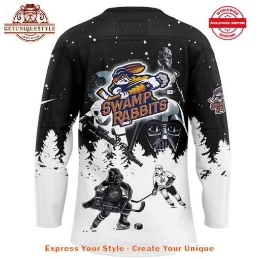 Greenville Swamp Rabbits Star Wars Night 2025 Special Hockey Jersey