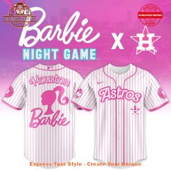 Houston Astros MLB x Barbie Night Game Limited Edition 2025 Jersey