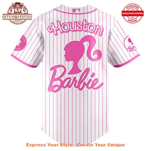 Houston Astros MLB x Barbie Night Game Limited Edition 2025 Jersey