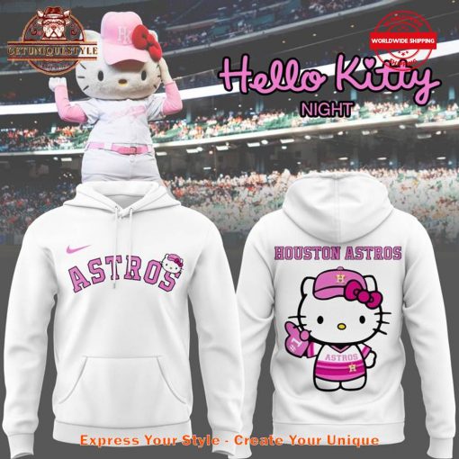 Houston Astros x Hello Kitty Night 2025 Limited Edition Hoodie