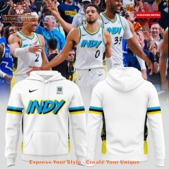 Indiana Pacers INDY Limited Edition White Hoodie