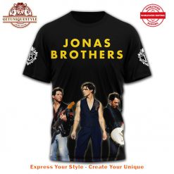 Jonas Brothers The World Tour Celebration Five Albums Shirt