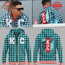 Kansas City Current Patrick Mahomes QB1 Details Zip Hoodie