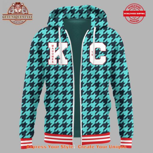 Kansas City Current Patrick Mahomes QB1 Details Zip Hoodie