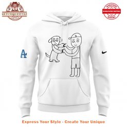 LA Dodgers Shohei Ohtani x Decopin White Hoodie