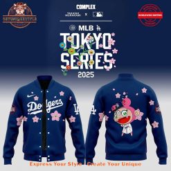 LA Dodgers Takashi Murakami x MLB Tokyo Series Blue Jacket