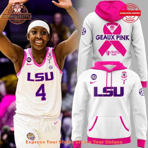 LSU Women’s Basketball Play4Kay Game Geaux Pink Hoodie