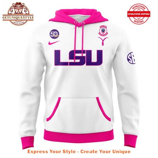 LSU Women’s Basketball Play4Kay Game Geaux Pink Hoodie