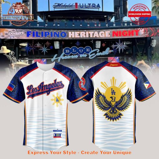 Los Angeles Dodgers Filipino Heritage Night 2025 Jersey