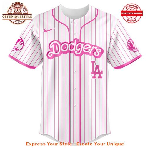 Los Angeles Dodgers MLB x Barbie Night Game Limited Edition 2025 Jersey