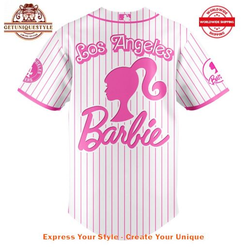 Los Angeles Dodgers MLB x Barbie Night Game Limited Edition 2025 Jersey