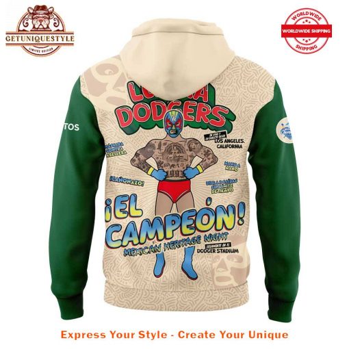 Los Angeles Dodgers Mexican Heritage Night 2025 Hoodie