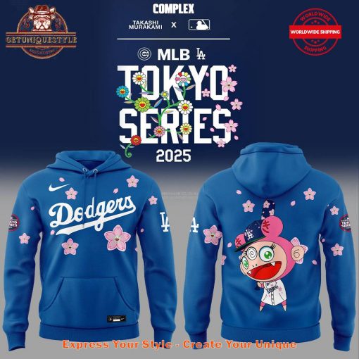 Los Angeles Dodgers Takashi Murakami x MLB Tokyo Series Hoodie